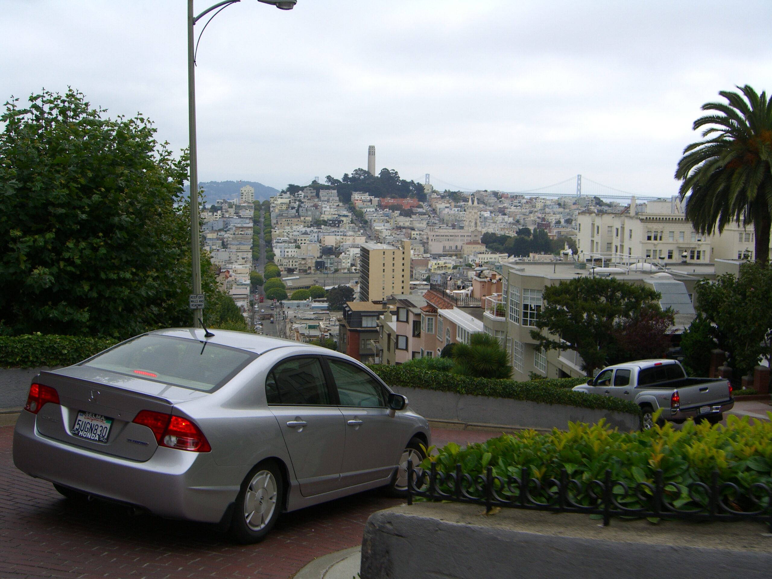 San Francisco's Lombard Street is the most crooked in the world.