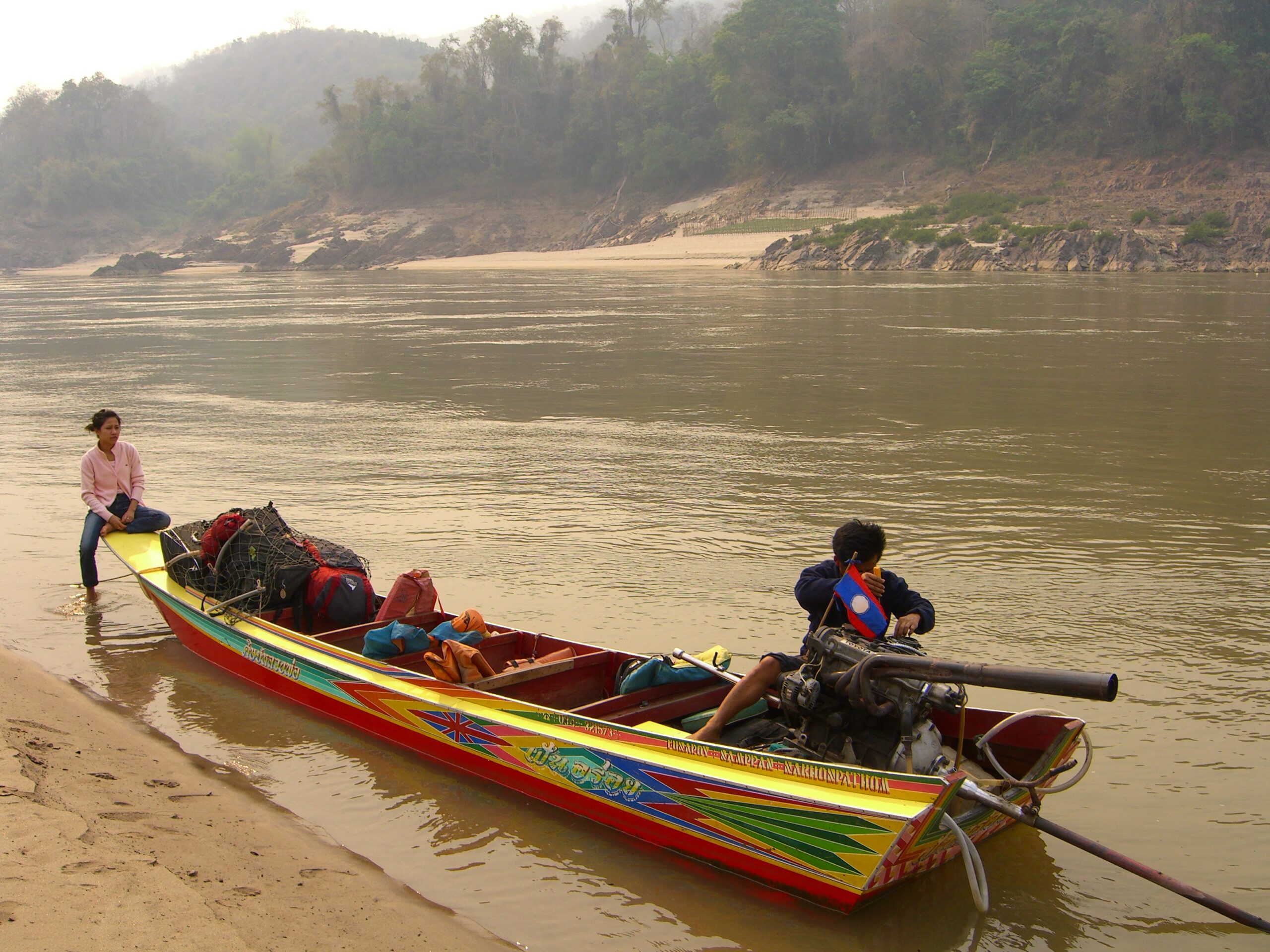 Mekong River 43 engine repair
