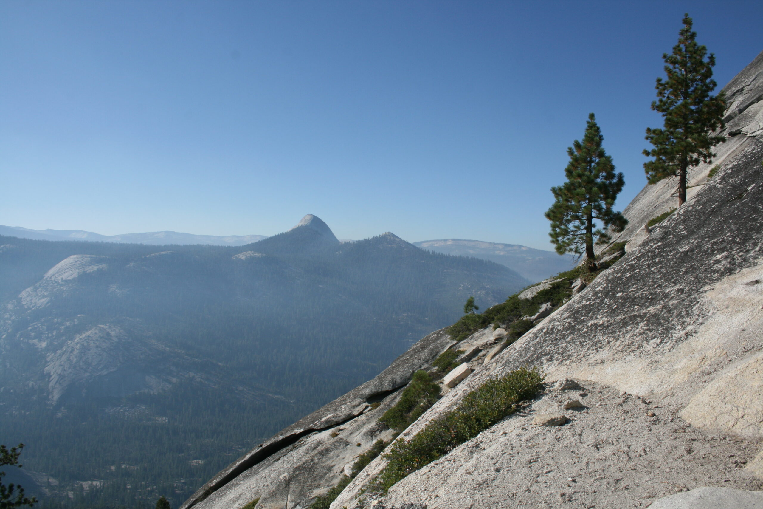 View from Half Dome sub-dome