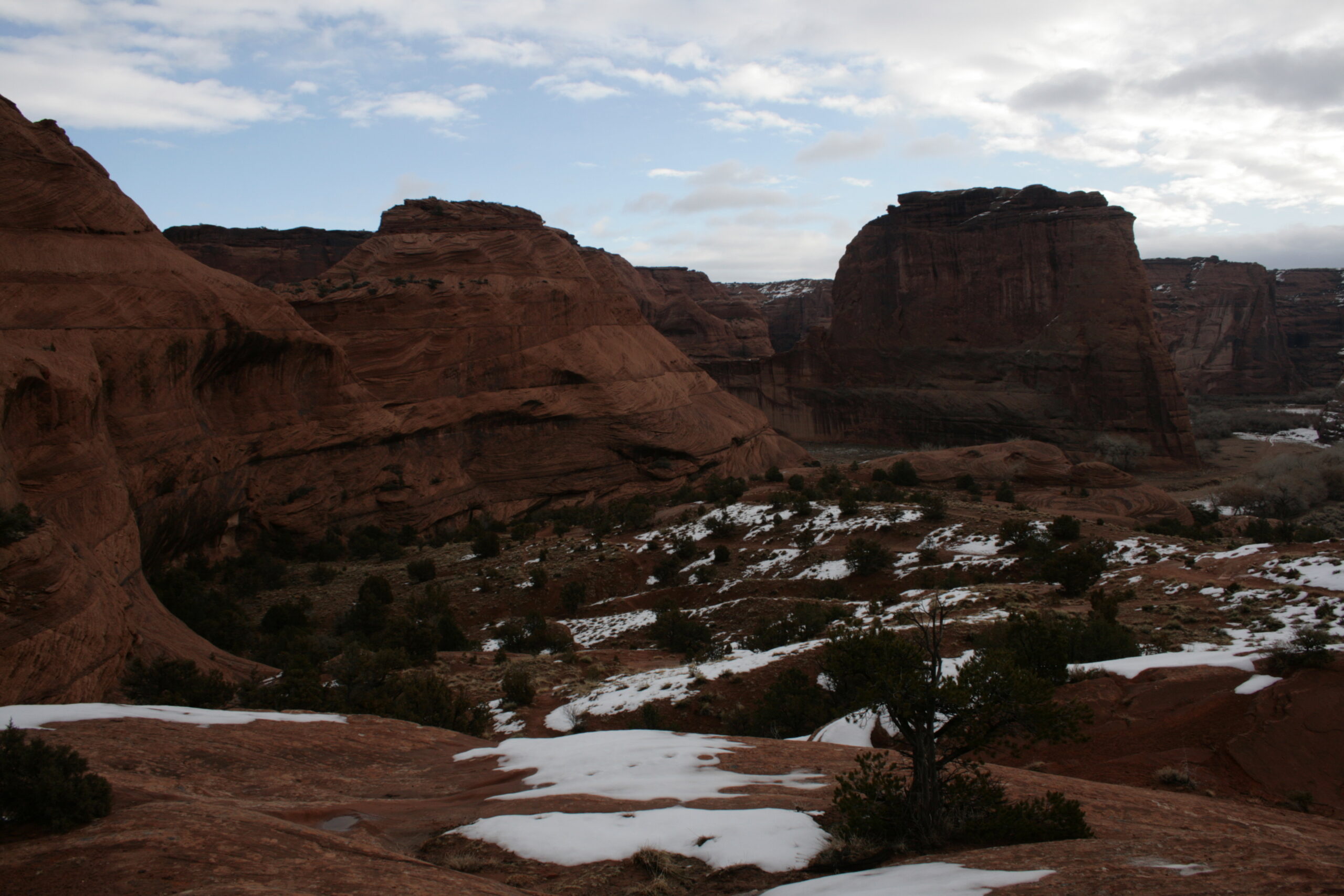 A view of Canyon de Chelly National Monument
