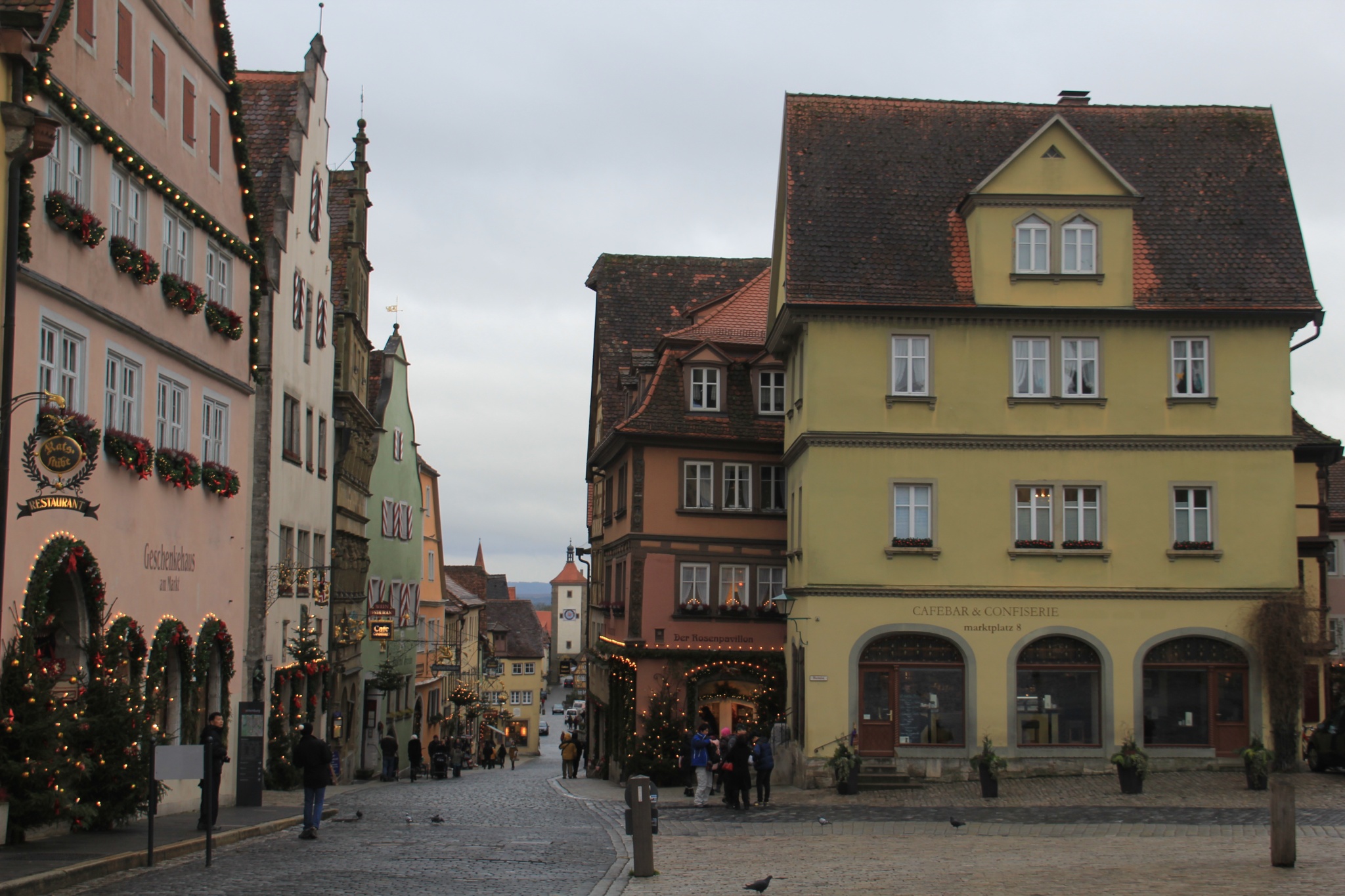 Rothenburg ob der Tauber is a well-preserved medieval town on Germany's Romantic Road.